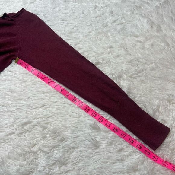 Club Monaco Sweater Womens Large Pullover Silk Cashmere Open Back Long - Picture 8 of 10